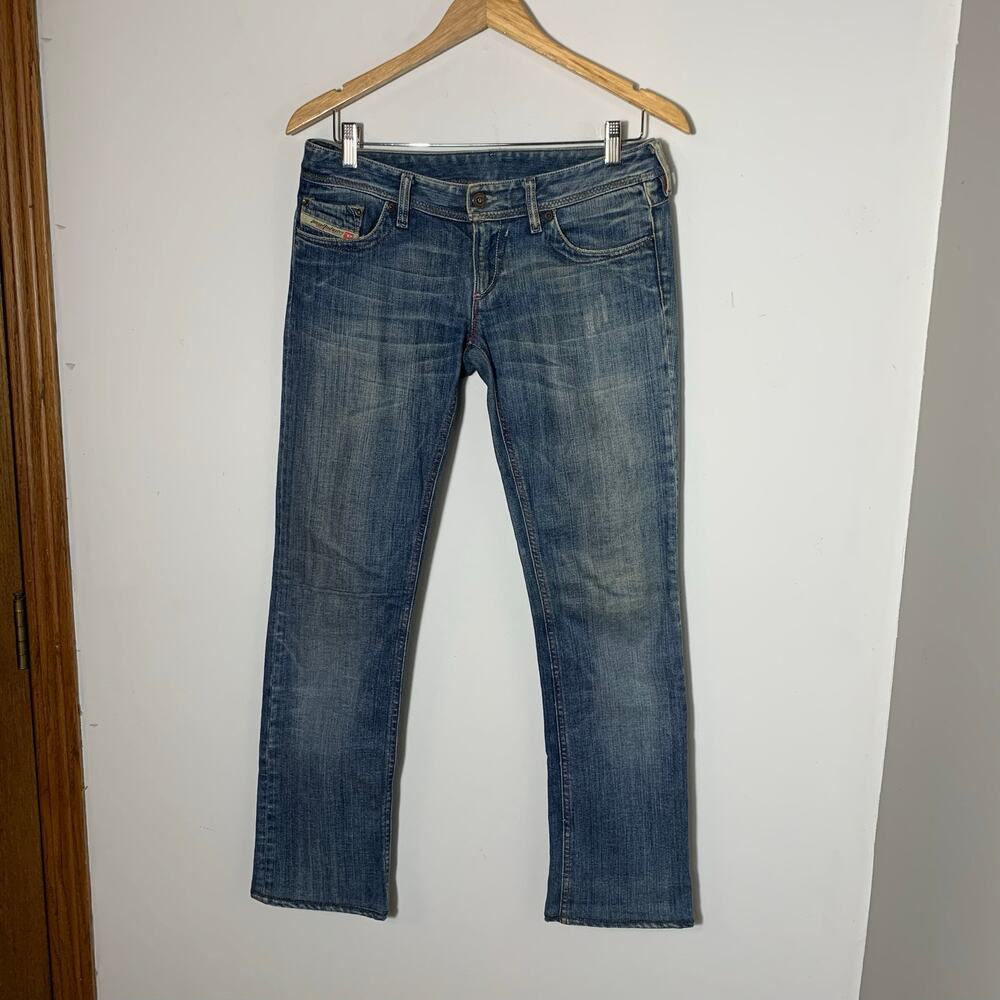 Womens Diesel Y2K low rise bootcut jeans size 28 EUC